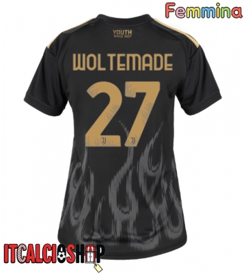 Juventus Nick Woltemade #27 Terza Maglia Femmina 2026-27 Manica Corta Juventus Nick Woltemade #27 Terza Maglia Femmina 2026-27 Manica Corta